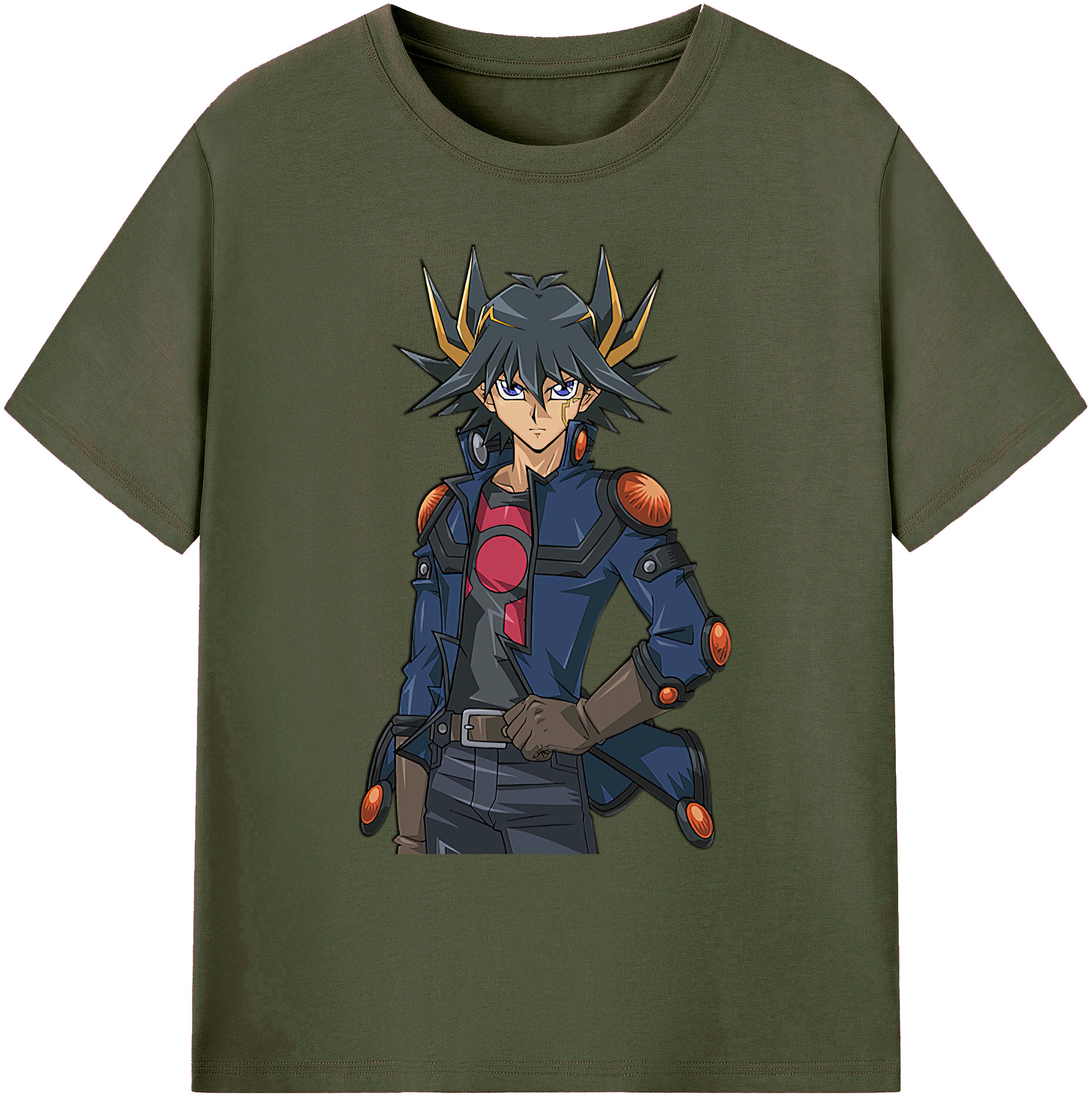 （画像用） 遊☆戯☆王 Yu-Gi-Oh! 綿100％ メンズ半袖Tシャツ｜肌触りやわらか＆通気性